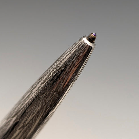 1976年英國威廉曼頓 (William Manton) 復古純銀原子筆,附筆盒