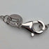 Vintage sterling silver butterfly wing pendant with sterling silver necklace ①