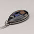 British vintage sterling silver butterfly wing pendant with sterling silver necklace (3)