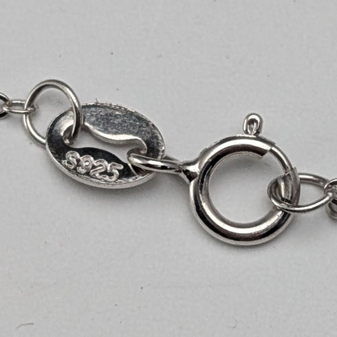 復古純銀蝴蝶翅膀吊墜搭配純銀項鍊(4)