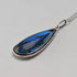 Vintage sterling silver butterfly wing pendant with sterling silver necklace (5)