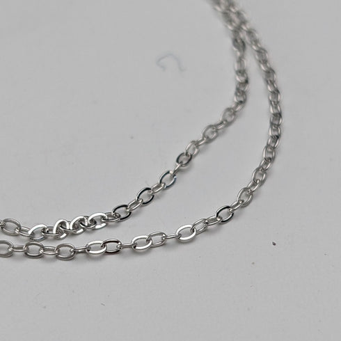 Vintage sterling silver butterfly wing pendant with sterling silver necklace (5)