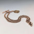 Antique British 9ct Rose Gold Double Albert Chain 9ct Gold Medal Fob, 22.4g Total