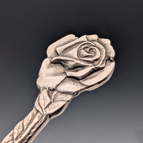 六把20世紀早期荷蘭歐陸銀咖啡勺,總重62克