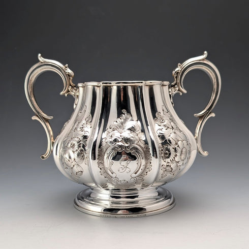 1857 British Antique Silver Plated Tea/Coffee Set, Elkington