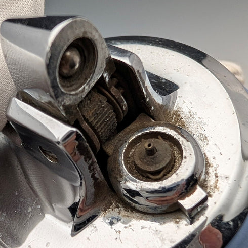 Vintage British Wedgwood Jasperware Ronson Gas Lighter