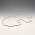 1974 Sterling Silver Long Twist Chain Necklace, 113cm, 62g, Georg Jensen