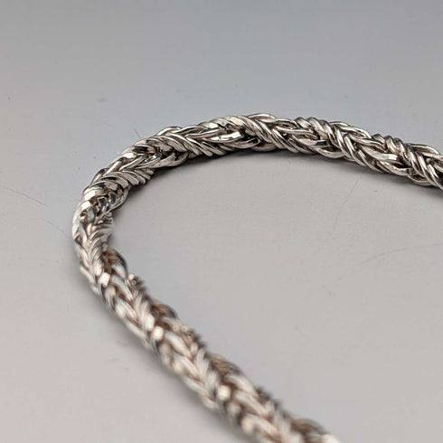 1974年喬治傑生 (Georg Jensen) 純銀長扭鏈項鍊,113厘米,62克