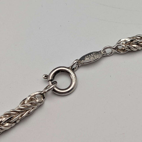 1974年喬治傑生 (Georg Jensen) 純銀長扭鏈項鍊,113厘米,62克