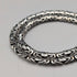 Vintage sterling silver Byzantine chain necklace, 76cm, 35g