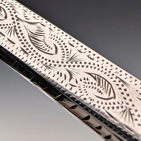 1902年 英国アンティーク 純銀製 ペンシルホルダ James Fenton