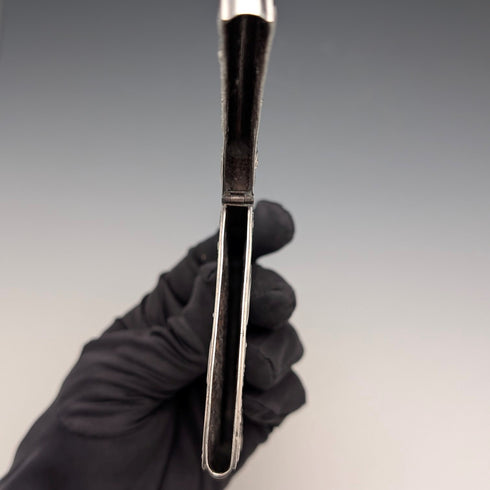 1837年 英国アンティーク 純銀製 透かしフローラル装飾 カードケース 80g Nathaniel Mills