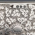 1897年英國古董純銀滑動卡片盒,重84克,HW King & Son出品