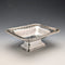 Vintage British silver-plated square dish with stems by Mappin & Webb