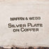 Mappin & Webb 出品的復古英國鍍銀方形帶柄碟