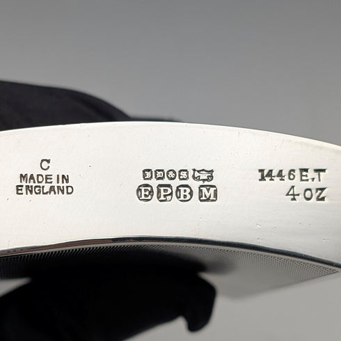 20世紀初頭 英国アンティーク シルバープレート製 スキットル James Dixon&Sons