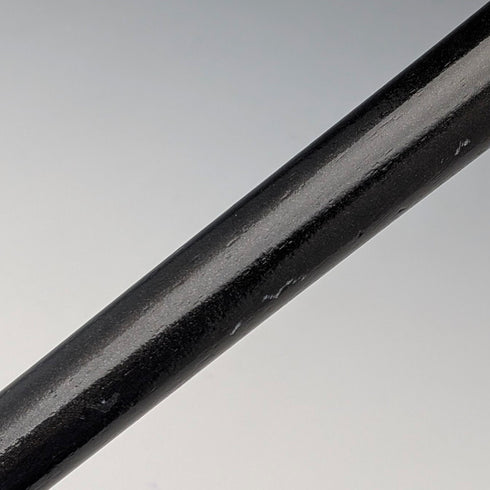 ヴィンテージ ブラックシャフト アントラーL字ハンドル ステッキ 杖 72cm ASHBEY