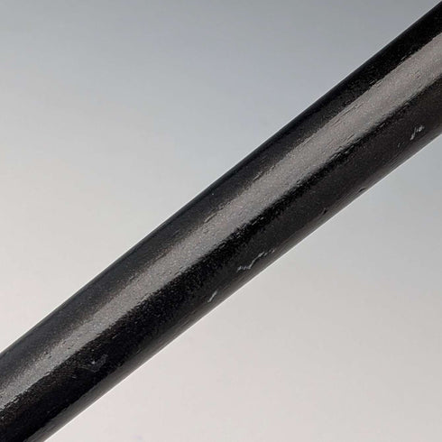 ヴィンテージ ブラックシャフト アントラーL字ハンドル ステッキ 杖 72cm ASHBEY