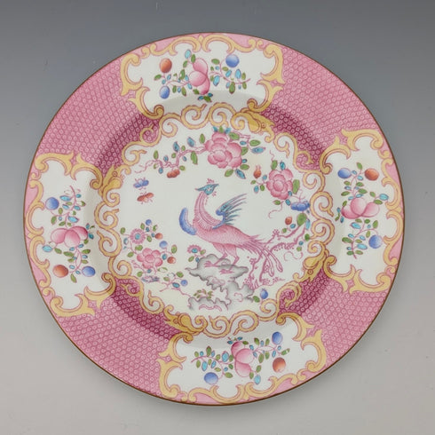 1920s British Minton Teacup Trio Pink Cockatrice, special order for Meyer Emporium ③