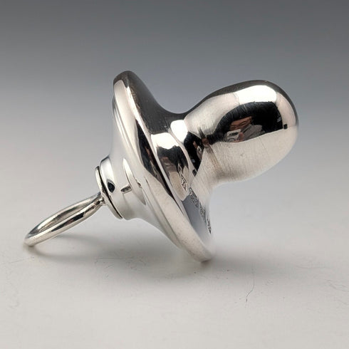 英國復古純銀奶嘴,19克,謝菲爾德卡爾斯