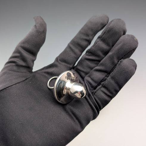 英國復古純銀奶嘴,19克,謝菲爾德卡爾斯