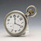 Circa 1906 Antique Omega Pocket Watch, 58mm Diameter, Railroad Watch, Alloy Case, Good Working Condition