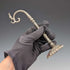 Vintage Spanish Botafumeiro Lantern-Shaped Metal Pocket Watch Holder