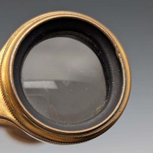 French Antique Mother-of-Pearl Opera Glasses/Binoculars with Case, Colmont FT