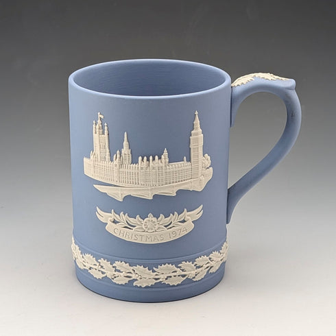 1974 Wedgwood Jasperware Christmas mug