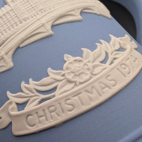 1974 Wedgwood Jasperware Christmas mug