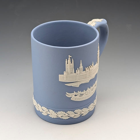 1974 Wedgwood Jasperware Christmas mug