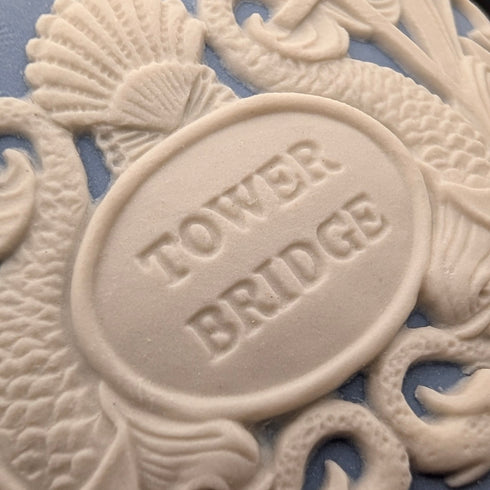 1975年英國韋奇伍德碧玉瓷聖誕馬克杯