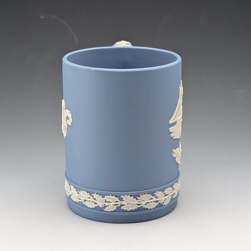 1975年英國韋奇伍德碧玉瓷聖誕馬克杯