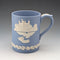 1973年英國韋奇伍德碧玉瓷聖誕馬克杯