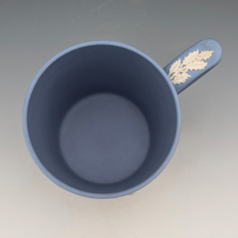 1973年英國韋奇伍德碧玉瓷聖誕馬克杯