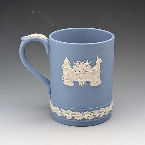 1976 Wedgwood Jasperware Christmas mug