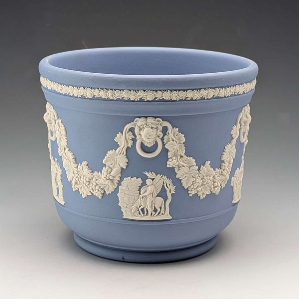 British Vintage Wedgwood Jasperware Planter Pot