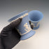 Pair of British Vintage Wedgwood Jasperware Cup Vases