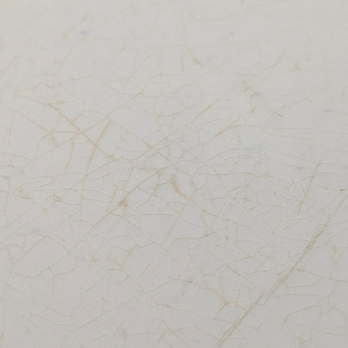 Pair of antique British Burlington pattern semi-porcelain dinner plates by Wedgwood & Co.