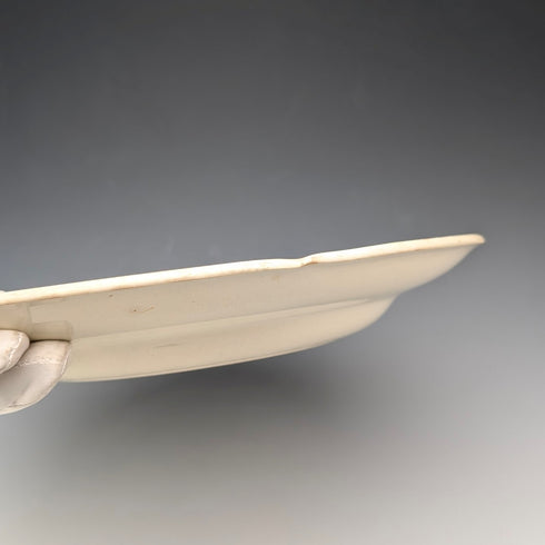 法式復古日式設計硬陶瓷湯盤一對 ②