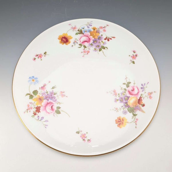 Vintage British Bone China Teapot Stand, Royal Crown Derby