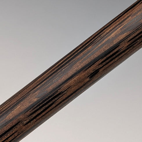 英国アンティーク ブラックシャフト 彫刻純銀製 ロンデルハンドル ステッキ 杖 86cm