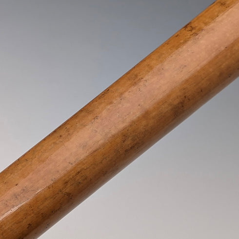 古董馬六甲純銀圓頭手柄手杖,長87厘米