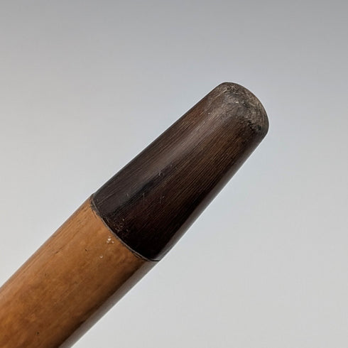 古董馬六甲純銀圓頭手柄手杖,長87厘米