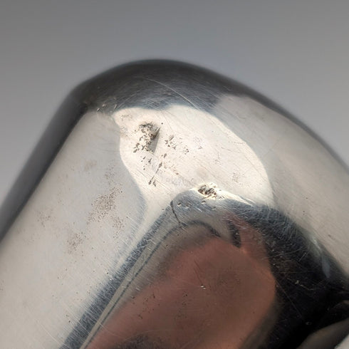 古董馬六甲純銀圓頭手柄手杖,長87厘米