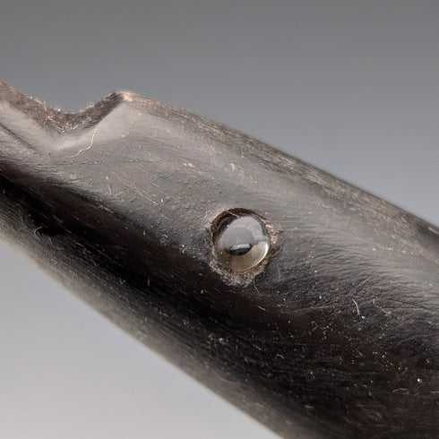 復古雕花棕色杖身蒼鷺頭手柄手杖,91厘米