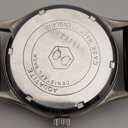大約 1960 年代英國復古史密斯手錶 SMITH DeLux 15 顆寶石機械運作良好