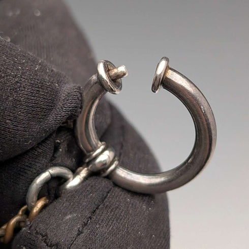 Antique Two-Tone Fancy Link Albert Chain with Clasp
