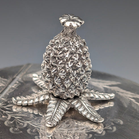 1887年頃 英国アンティーク シルバープレート製 コーヒーポット Mappin&Webb