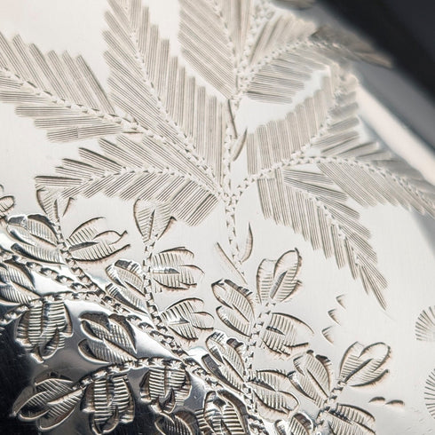 Antique British silver-plated teapot, circa 1887, Mappin & Webb